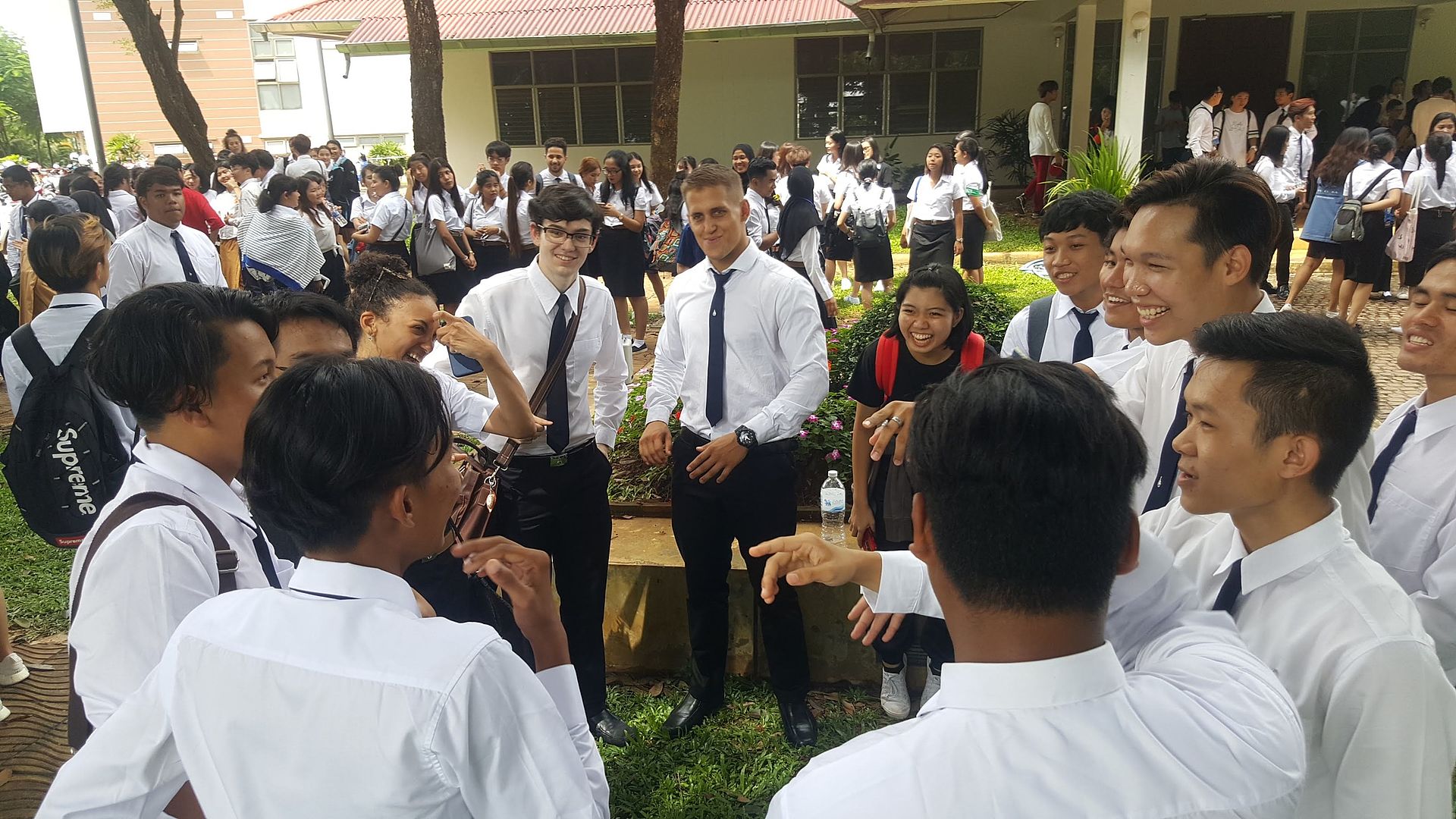 ส่วนพัฒนาความสัมพันธ์ระหว่างประเทศ จัดกิจกรรมต้อนรับนักศึกษาต่างชาติ ปี 2561