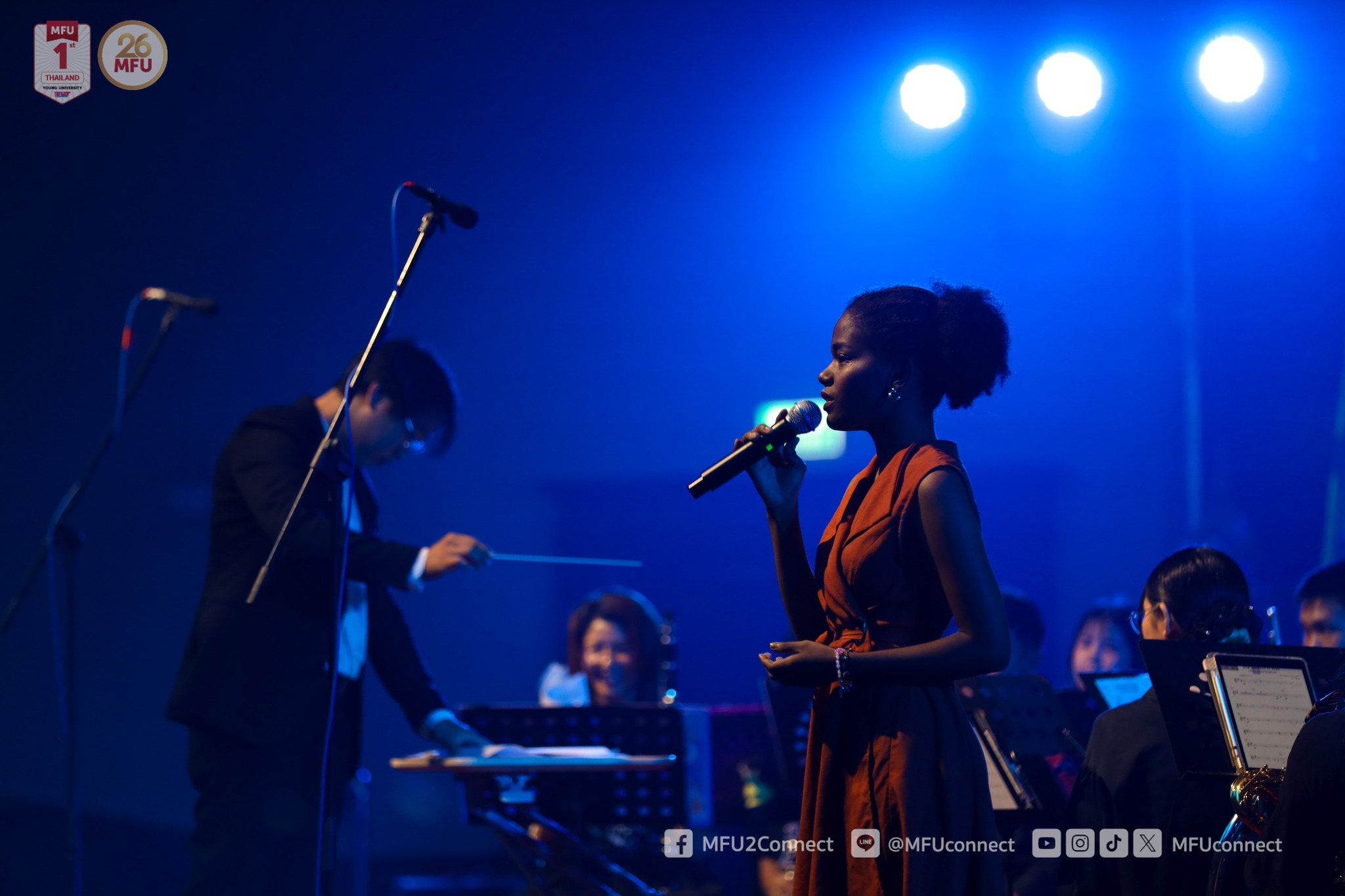 มฟล. - วงดนตรี Chiang Rai Community Winds ร่วมจัดการแสดงดนตรี The Sounds of Happiness: Relaxing with winds