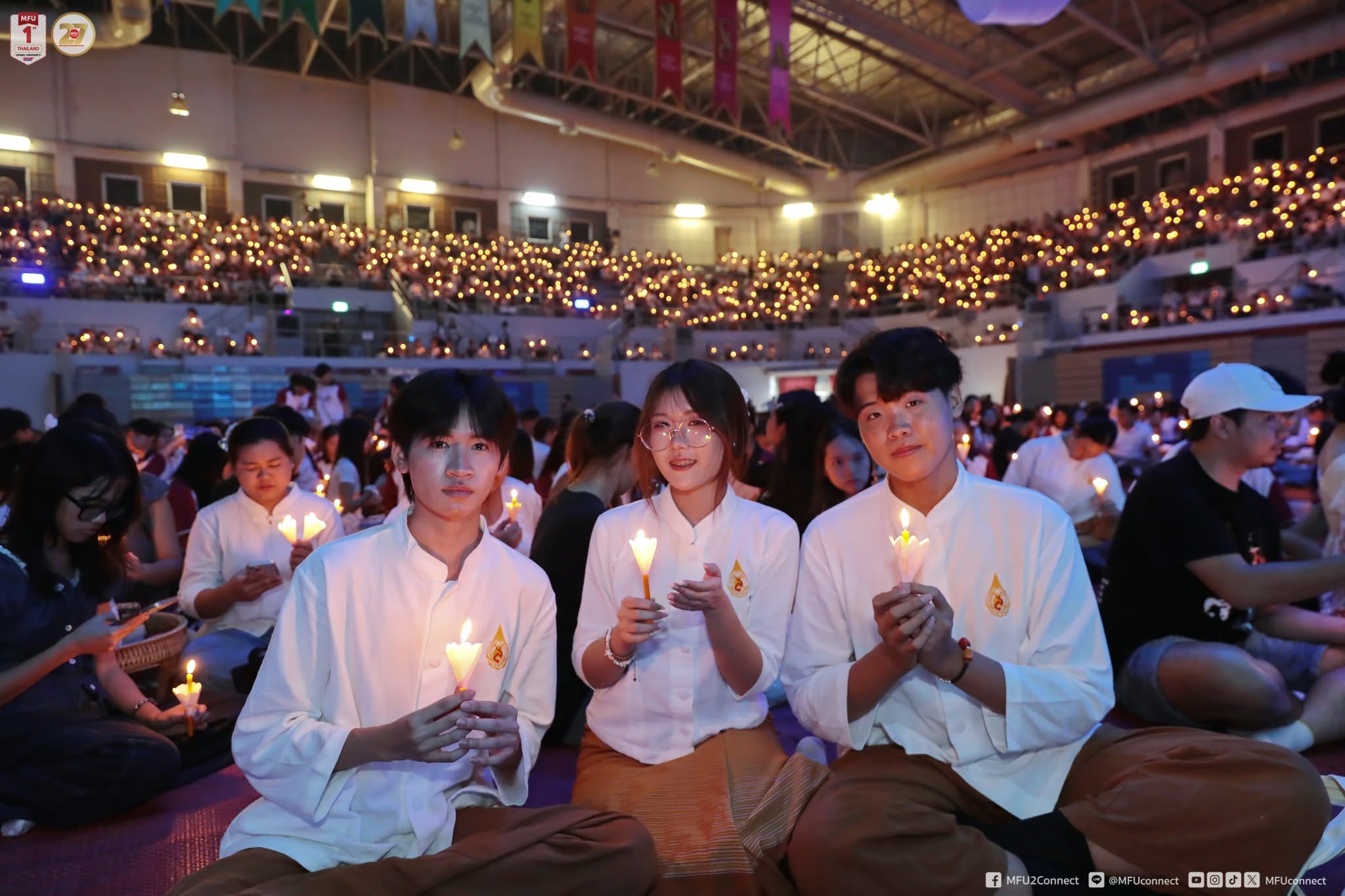 มฟล. จัด “พิธีบายศรีสู่ขวัญและงานเลี้ยงขันโตก ประจำปี 2569” รับขวัญนักศึกษาใหม่แบบล้านนา พร้อมชิมอาหารเหนือ-ชมการแสดงตระการตา