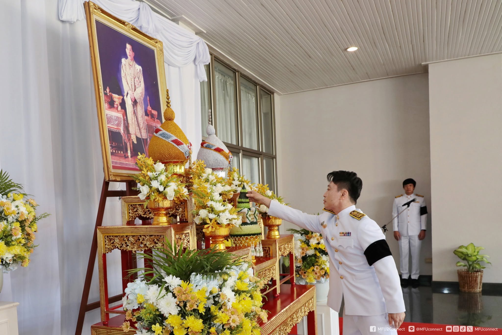 มฟล. จัดพิธีลงนามถวายพระพรชัยมงคล และพิธีถวายสัตย์ปฏิญาณเพื่อเป็นพนักงานของรัฐที่ดี และพลังของแผ่นดิน เนื่องในโอกาสวันเฉลิมพระชนมพรรษา พระบาทสมเด็จพระเจ้าอยู่หัว
