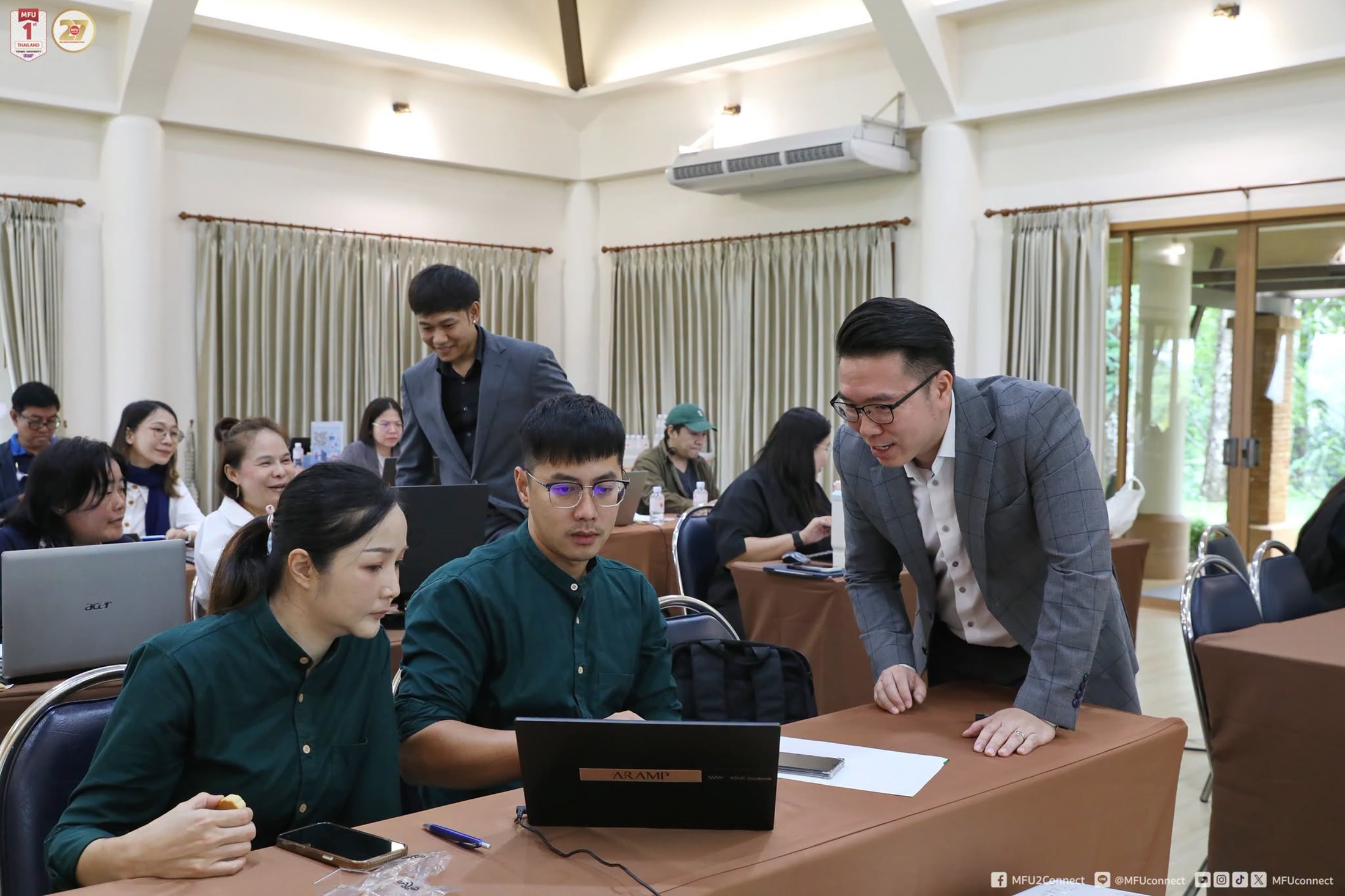 มฟล. เปิดอบรม Modern Finance and Accounting ถ่ายทอดทักษะ AI ด้านการเงิน-บัญชีให้ผู้ประกอบการ SMEs