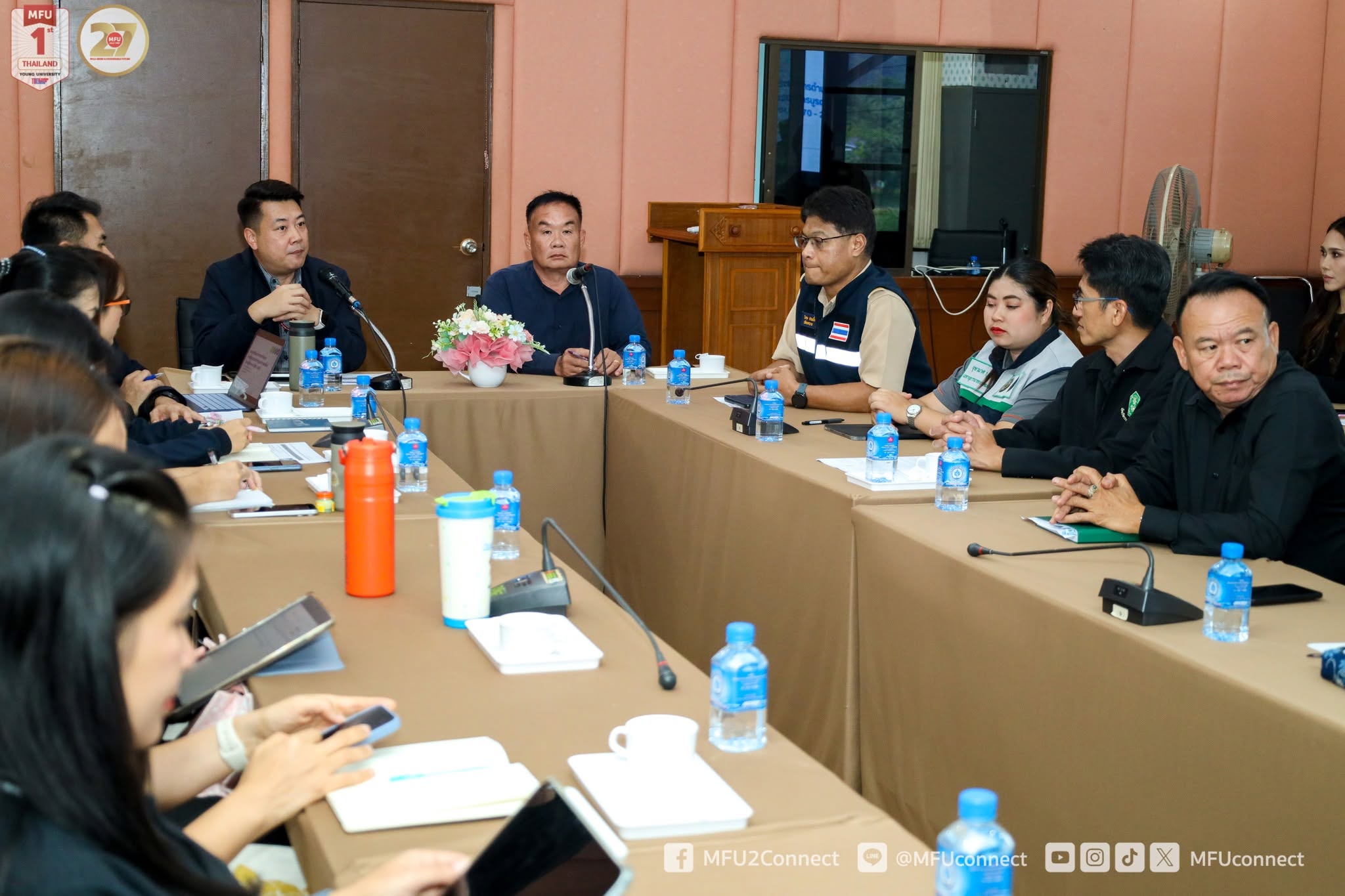 มฟล. ลงพื้นที่ 3 ตำบล “ท่าสุด-แม่ข้าวต้ม-นางแล” หารือแนวทางการดำเนินโครงการบริการวิชาการบูรณาการเชิงพื้นที่ มุ่งเสริมสร้างความเข้มแข็งและการมีส่วนร่วมของชุมชนในการพัฒนาอย่างยั่งยืน