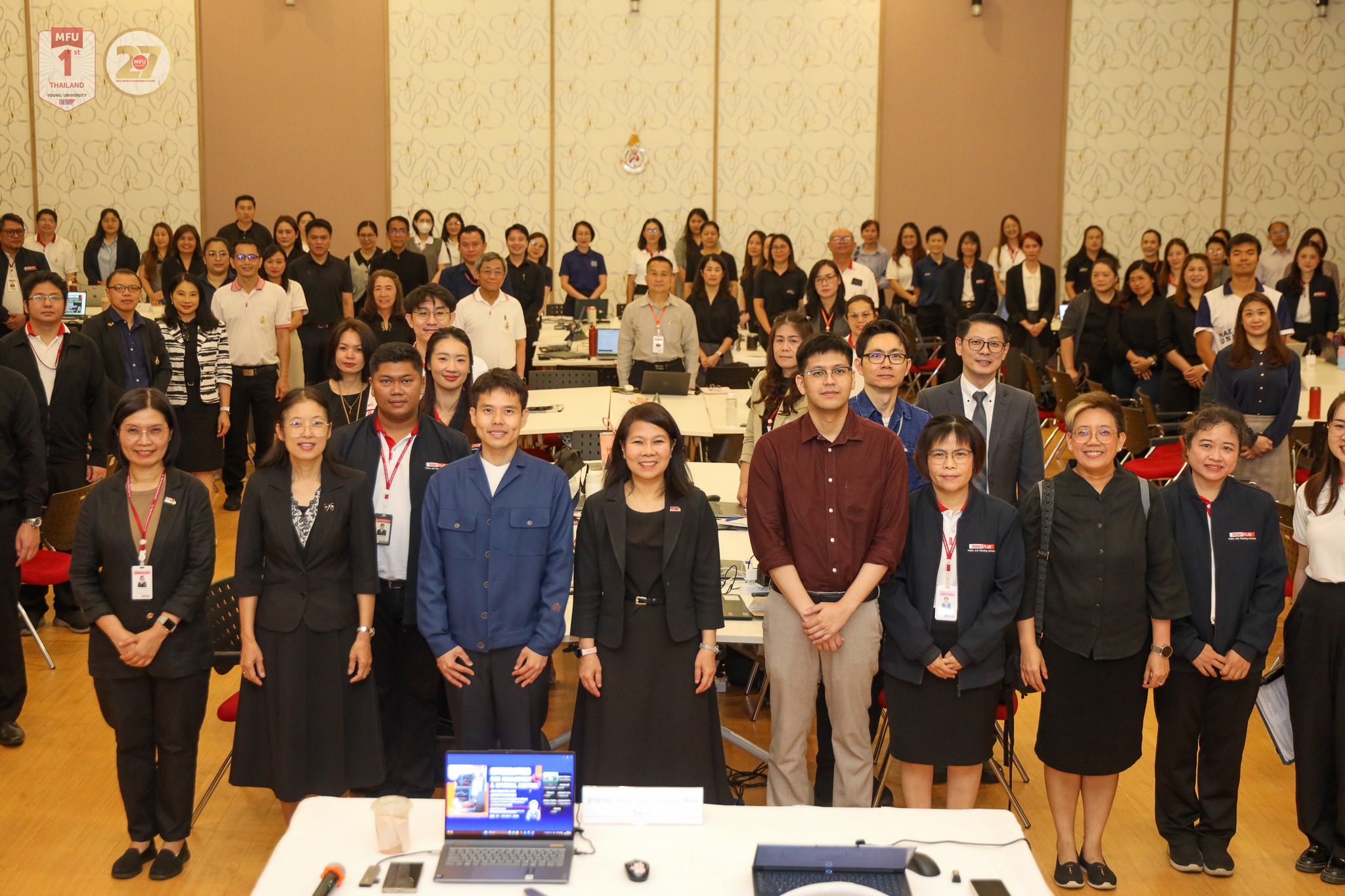 อธิการบดี มฟล. นำทีมผู้บริหาร เสริมแกร่งด้านการบริหารความเสี่ยงและจัดการภายใน หนุนใช้ AI  เสริมการทำงานเชิงรุก