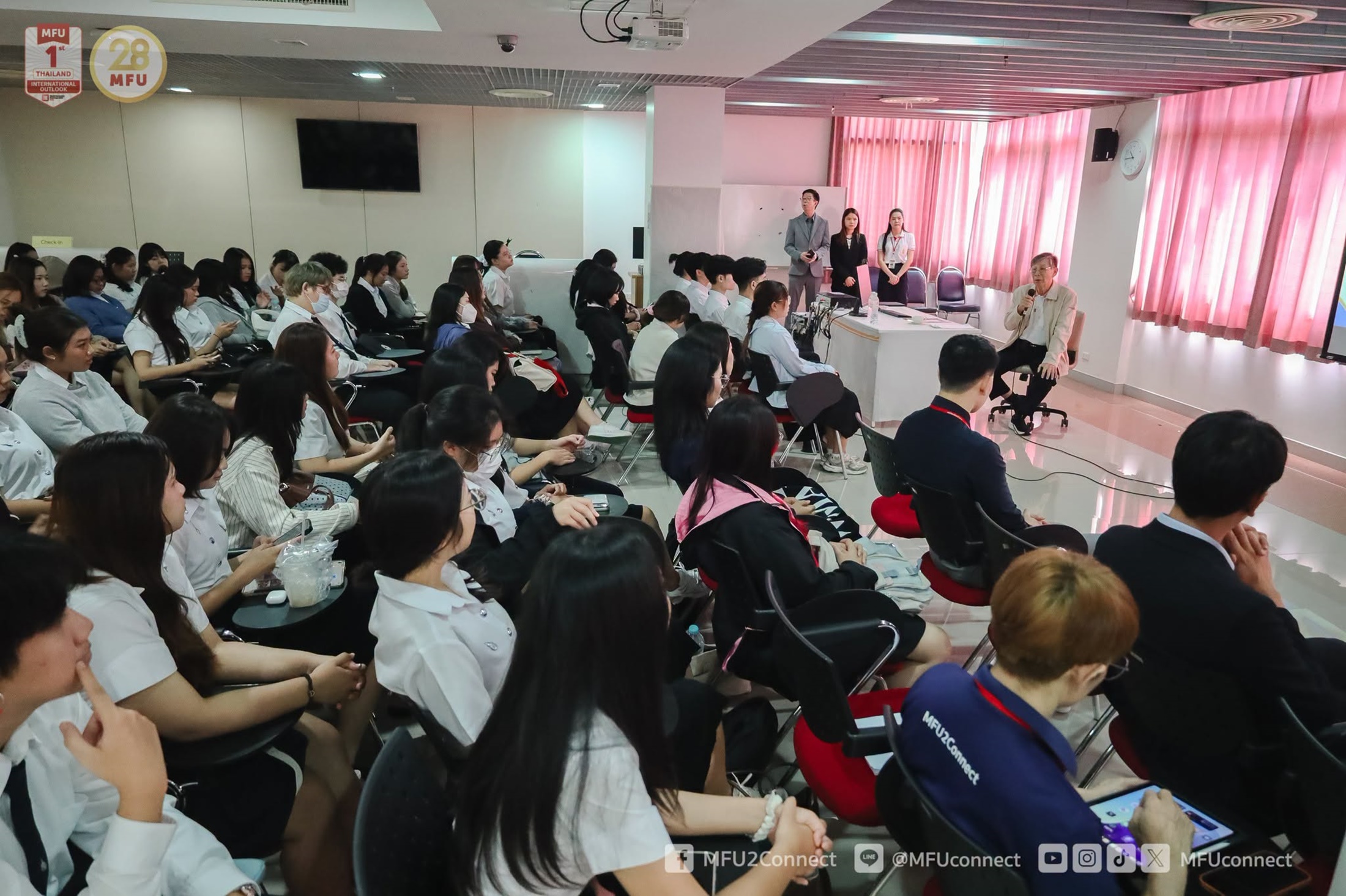 สำนักวิชาการจัดการ จัดการบรรยายพิเศษ “การพัฒนาการจัดการโลจิสติกส์และโซ่อุปทานสมัยใหม่ ภายใต้เศรษฐกิจ GMS” เปิดมุมมองนักศึกษาเพื่อก้าวสู่ตลาดแรงงานระดับนานาชาติ