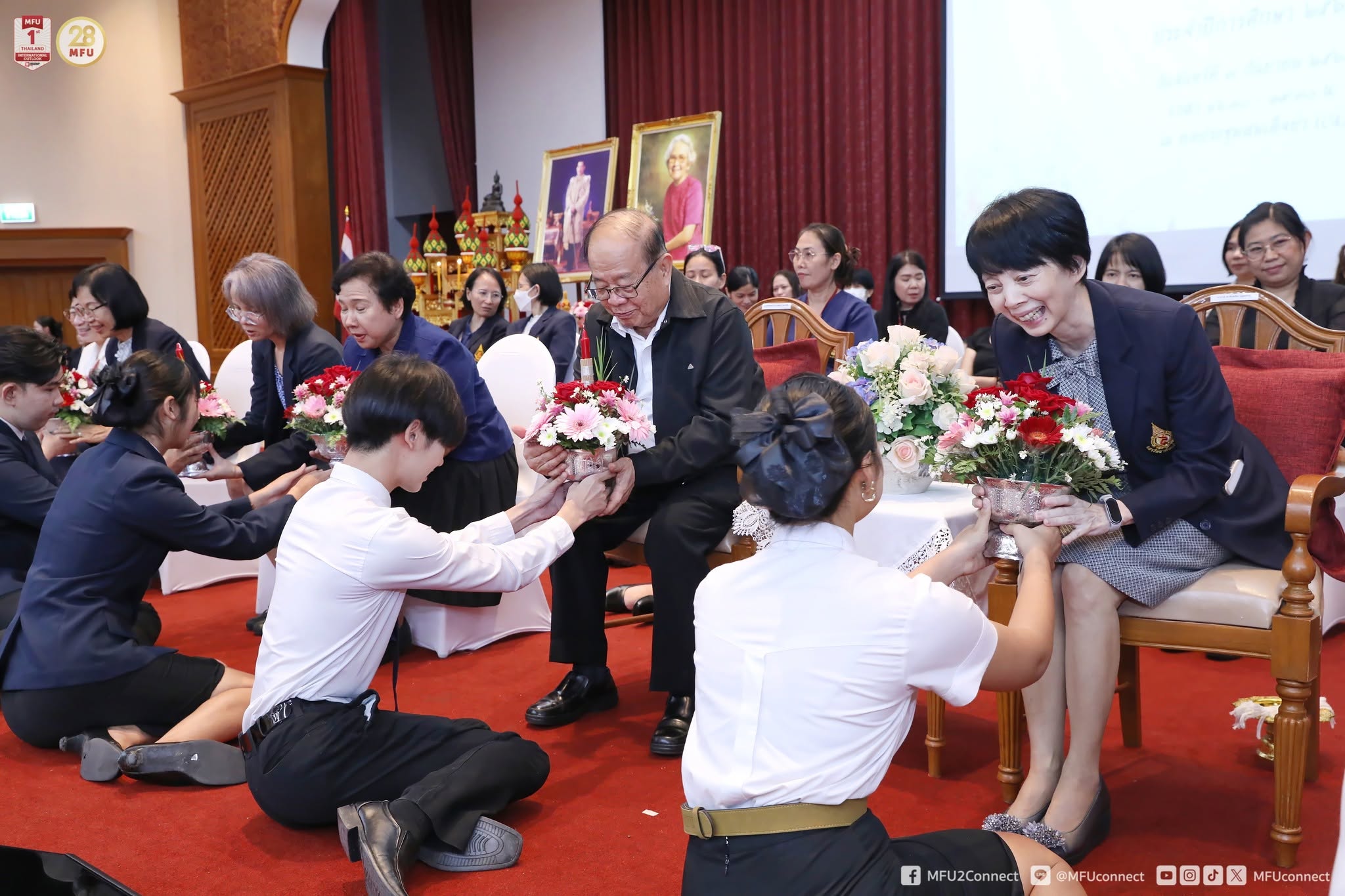 สำนักวิชาพยาบาลศาสตร์ จัดกิจกรรม “วันพยาบาลของแม่ฟ้าและพิธีไหว้ครูพยาบาล” น้อมสำนึกในพระมหากรุณาธิคุณ “สมเด็จพระศรีนครินทราบรมราชชนนี”