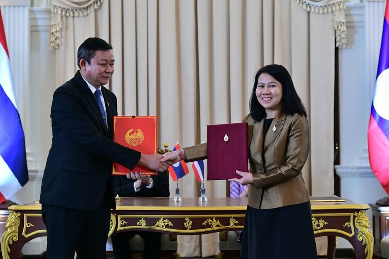 ไทย-ลาว กระชับสัมพันธ์การศึกษา ลงนาม MOU ความร่วมมือทางวิชาการ ฉลอง 75 ปี ความสัมพันธ์ทางการทูต