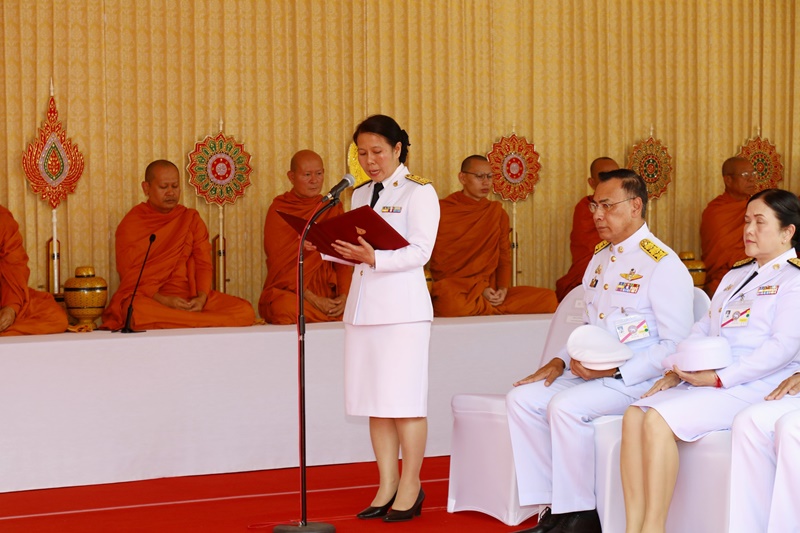สมเด็จพระกนิษฐาธิราชเจ้าฯ ทรงเททองหล่อพระรูปสมเด็จพระบรมราชชนกและสมเด็จพระศรีนครินทราบรมราชชนนี ณ ม.แม่ฟ้าหลวง