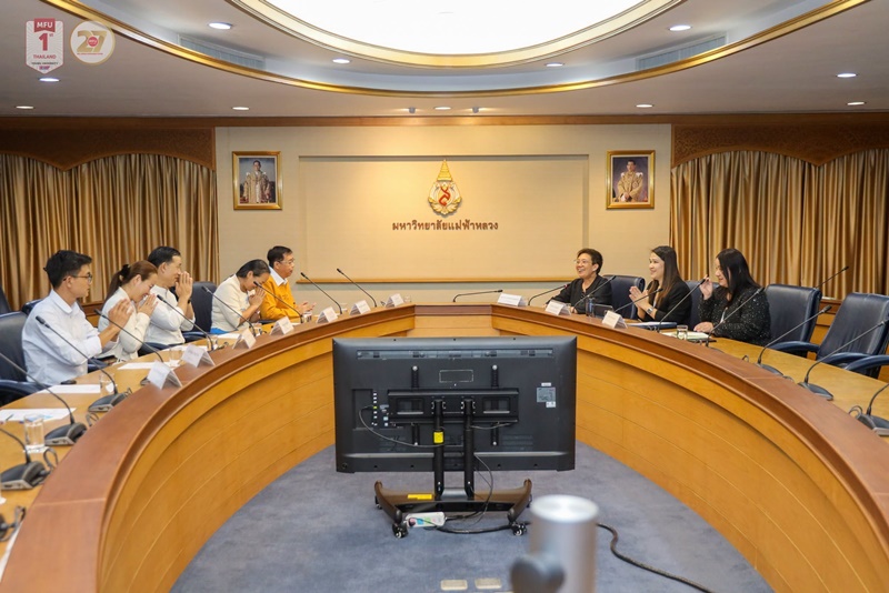  มฟล. ต้อนรับคณะผู้บริหาร Shan Community College สาธารณรัฐแห่งสหภาพเมียนมา หารือความร่วมมือทางวิชาการ